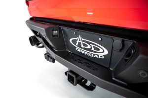Ford Raptor Bumper - Rear - Addictive Desert Designs - Stealth Fighter - Hammer Black - `21-`23 Ford Raptor Bumper - Rear - Addictive Desert Designs - Stealth Fighter - Hammer Black - `21-`23